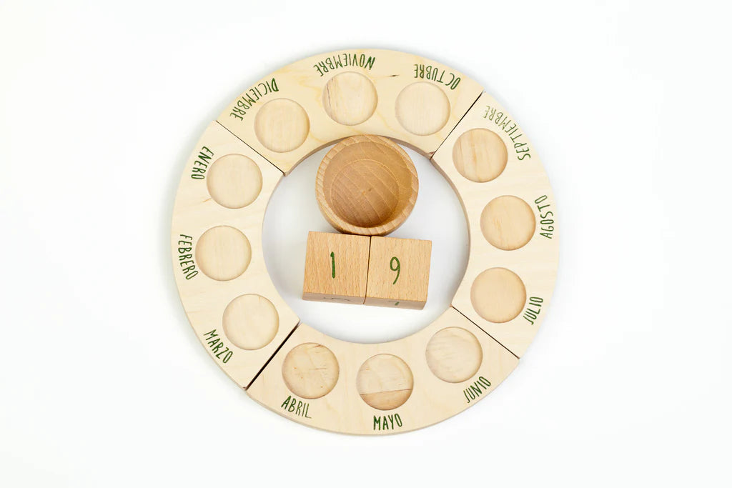 GRAPAT Platforms, Dice & Bowl Perpetual Calendar (ENGLISH)