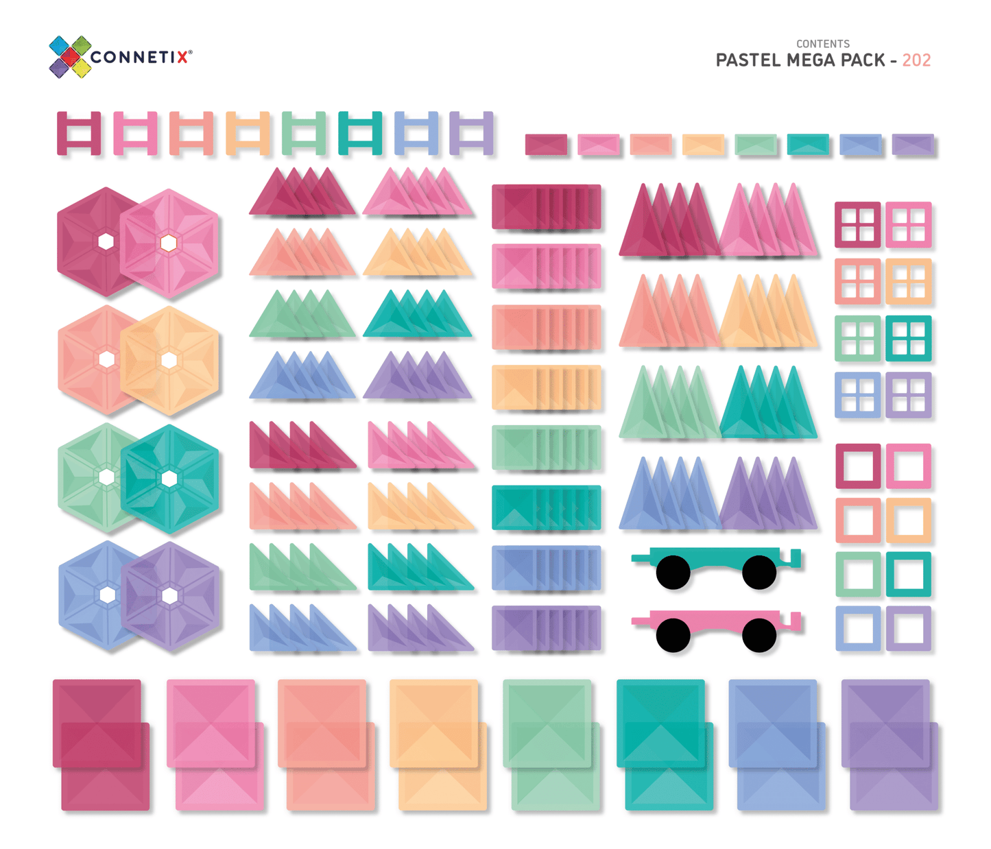 202 pc Pastel Mega Pack HK (Pre-Order)