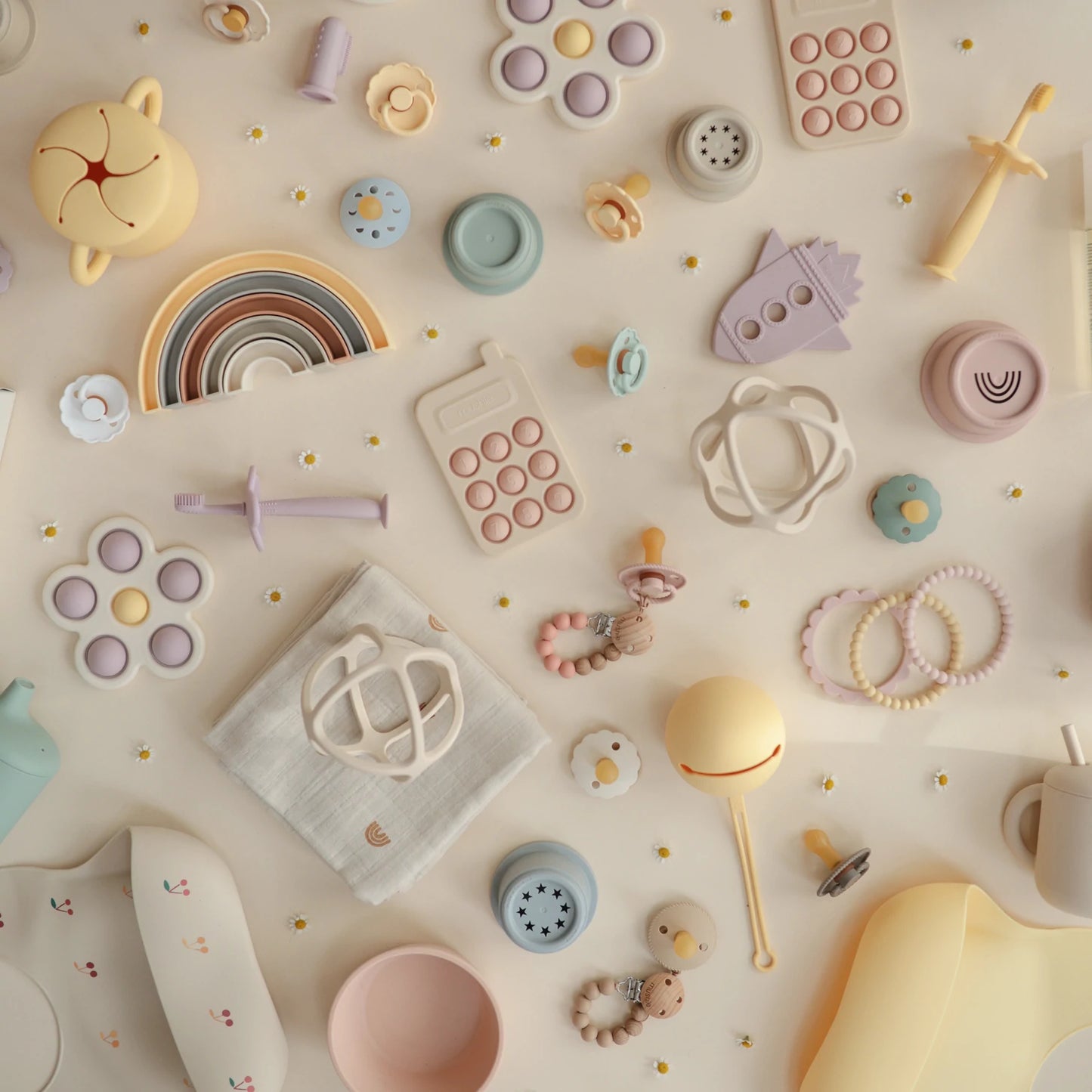 Flower Training Toothbrush (Daffodil)