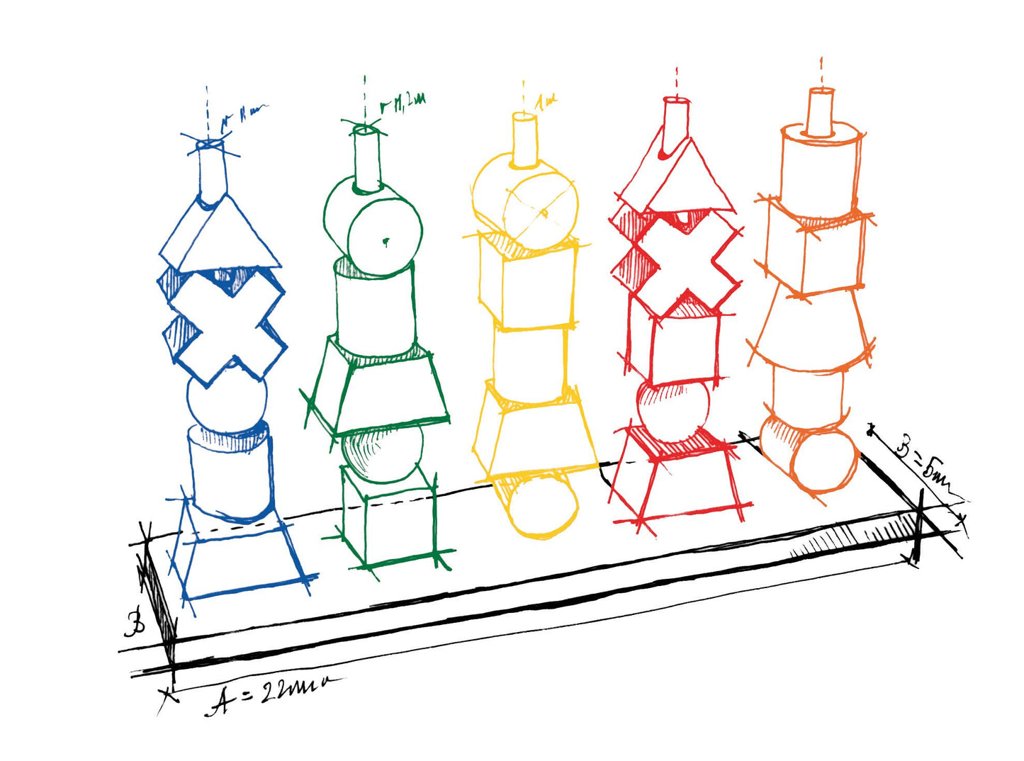 RAINBOW STACKING TOY