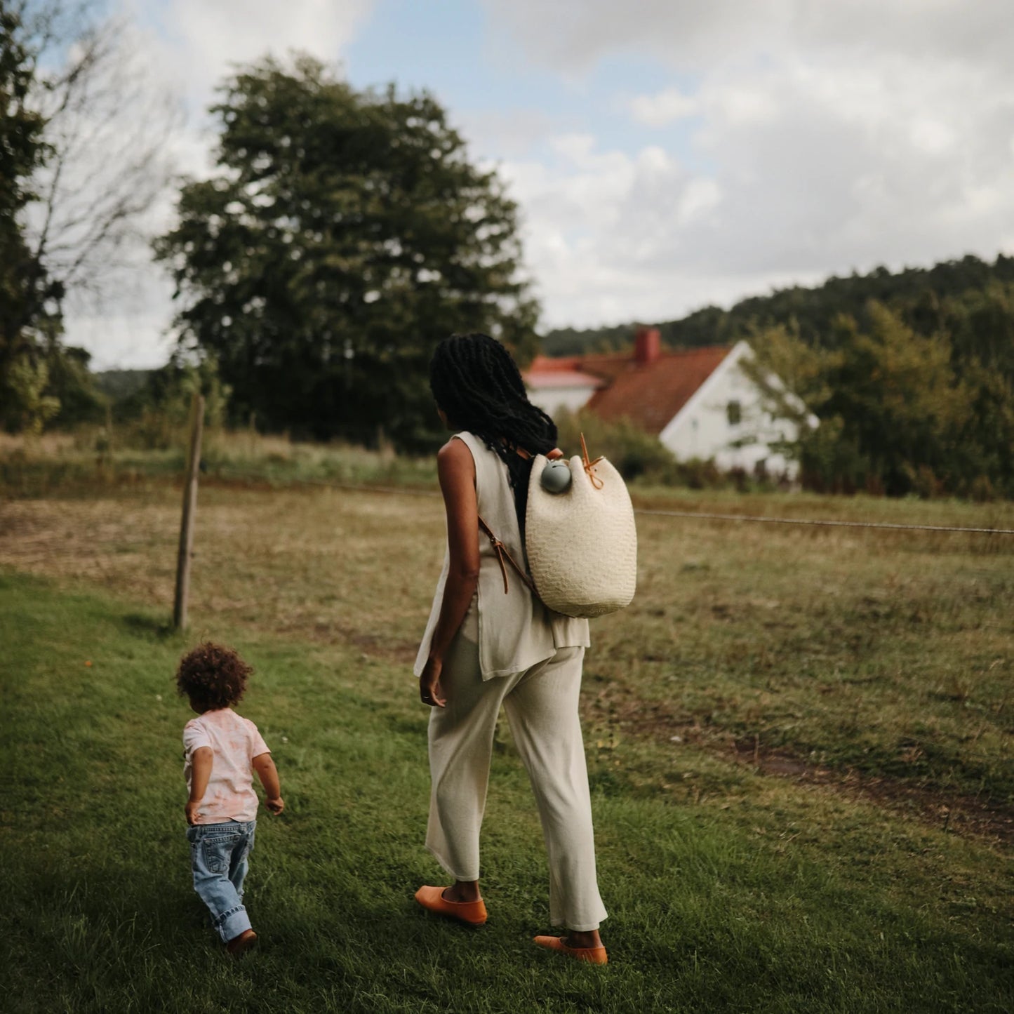 Silicone Pacifier Holder Case (Dried Thyme)