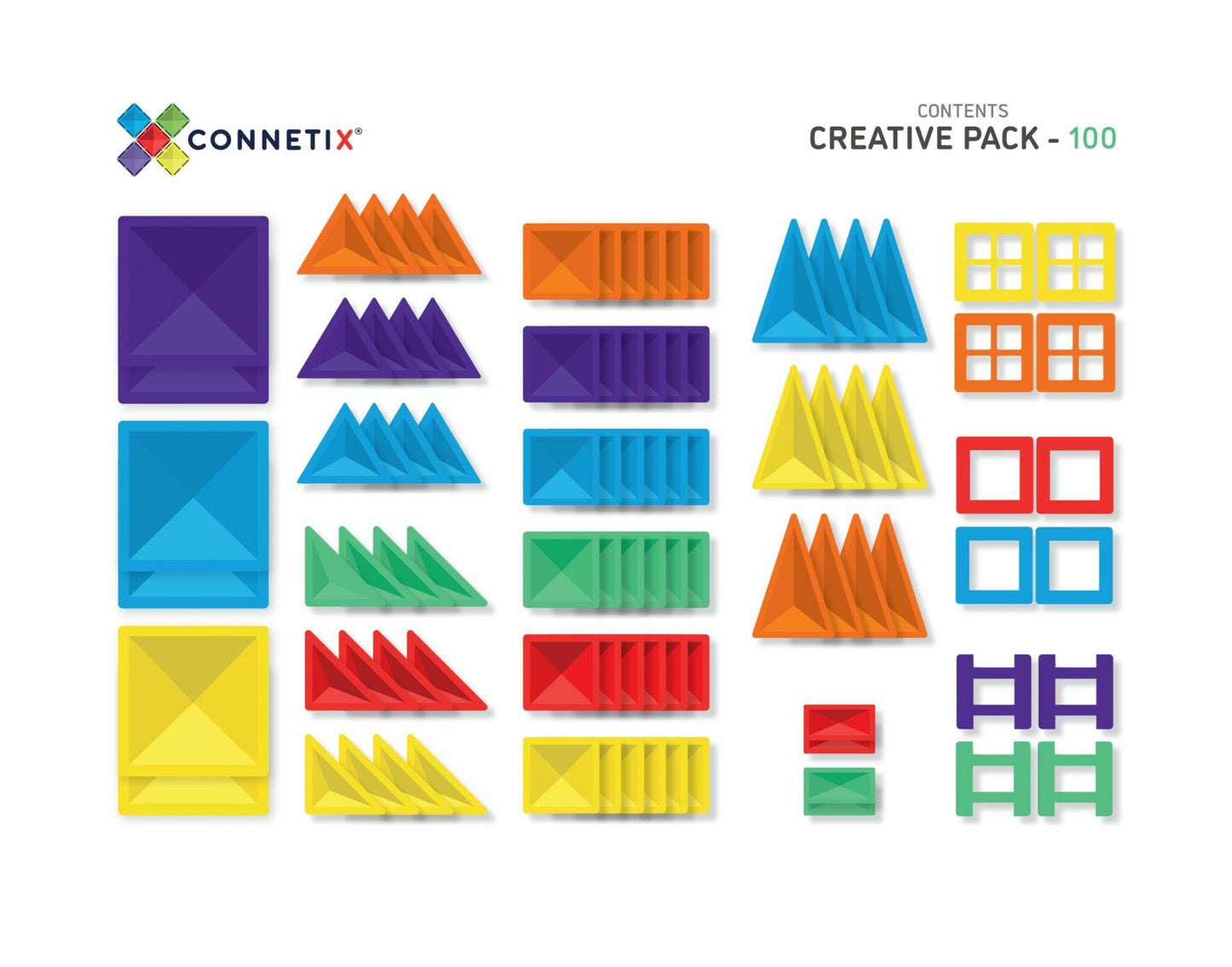 100 Piece Creative Pack HK