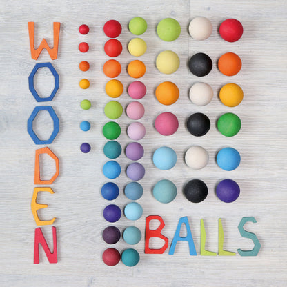 SMALL RAINBOW BALLS