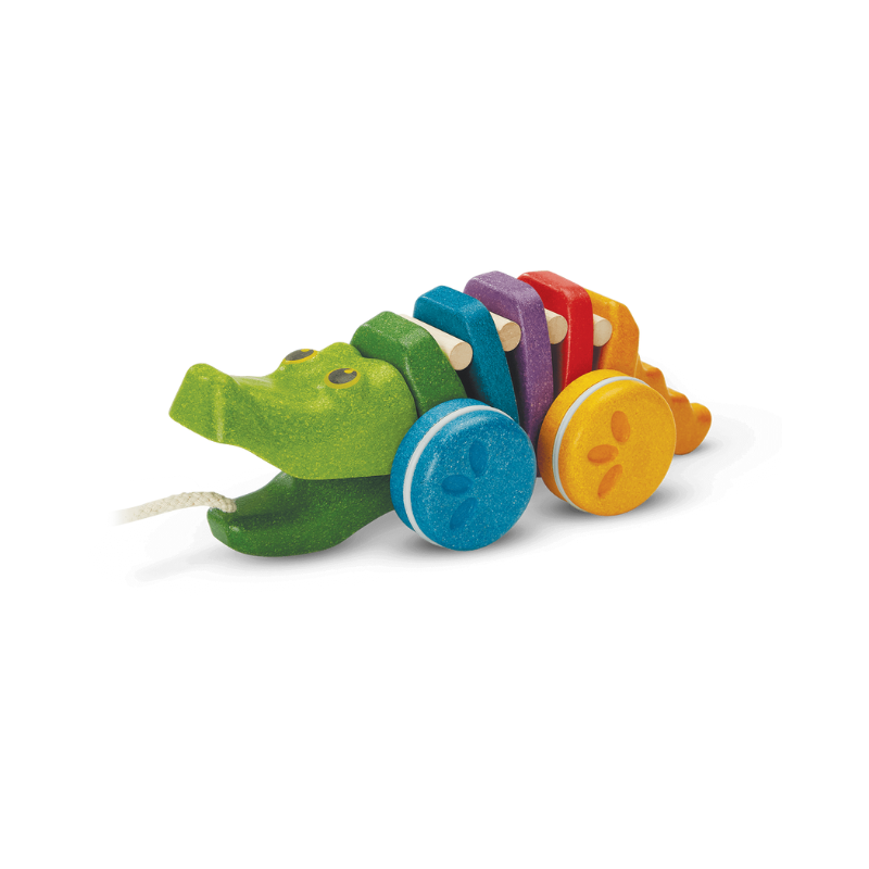 Plantoys - Rainbow Alligator