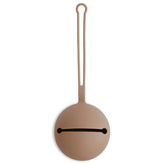 Silicone Pacifier Holder Case (Natural)