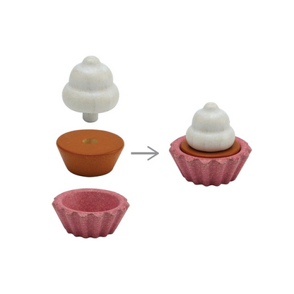 Plantoys - Cupcake Set