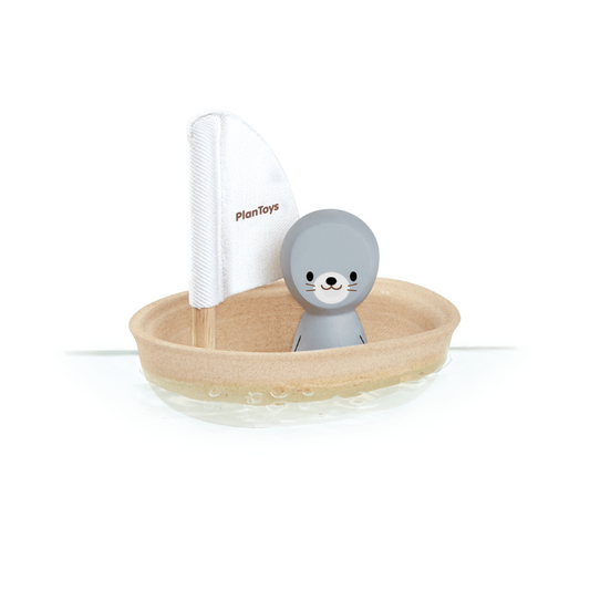 Plantoys - Sailing Boat - Seal