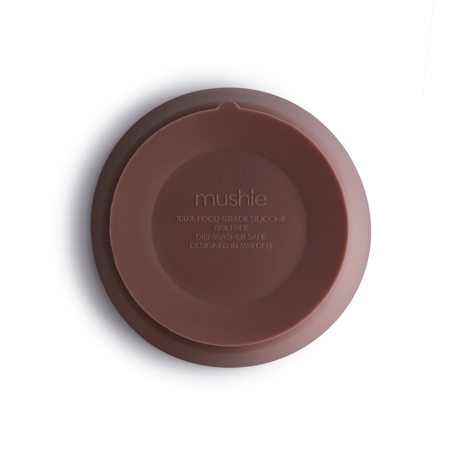 Silicone Suction Bowl (Cloudy Mauve)
