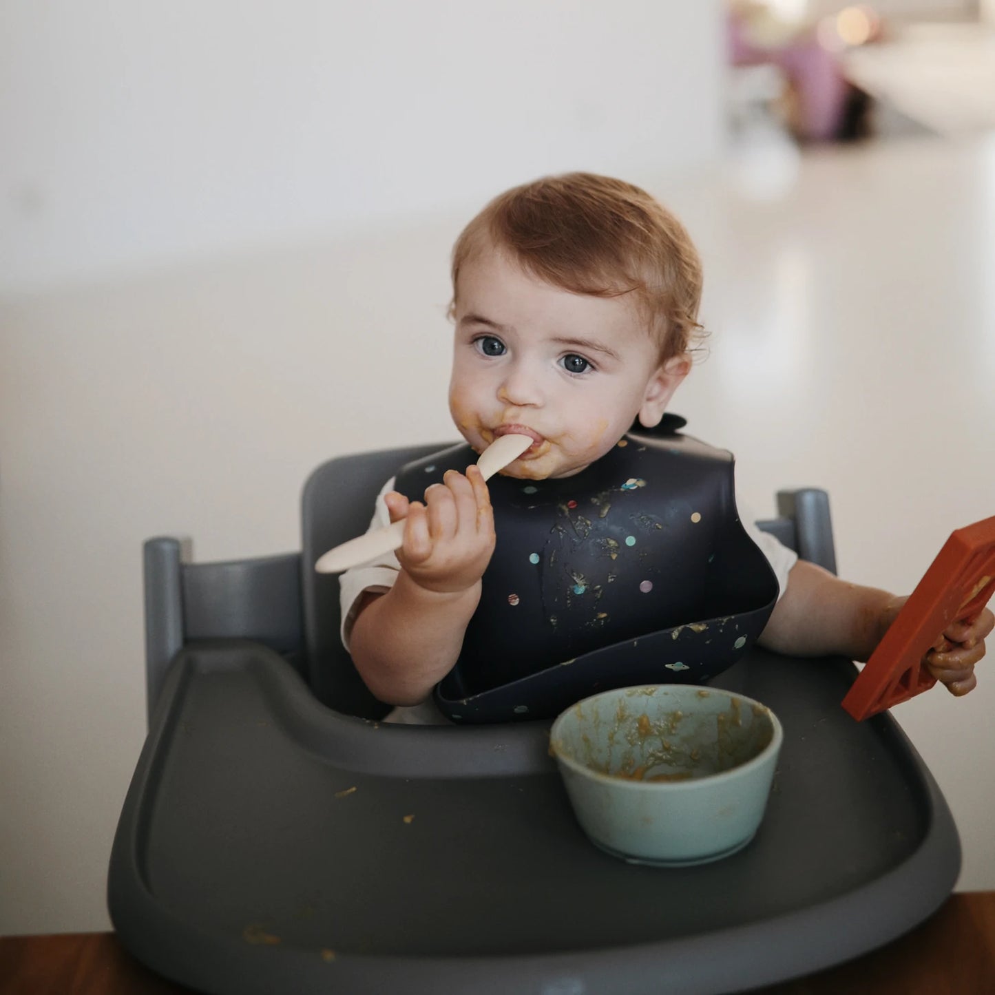 Silicone Bib (Planets)