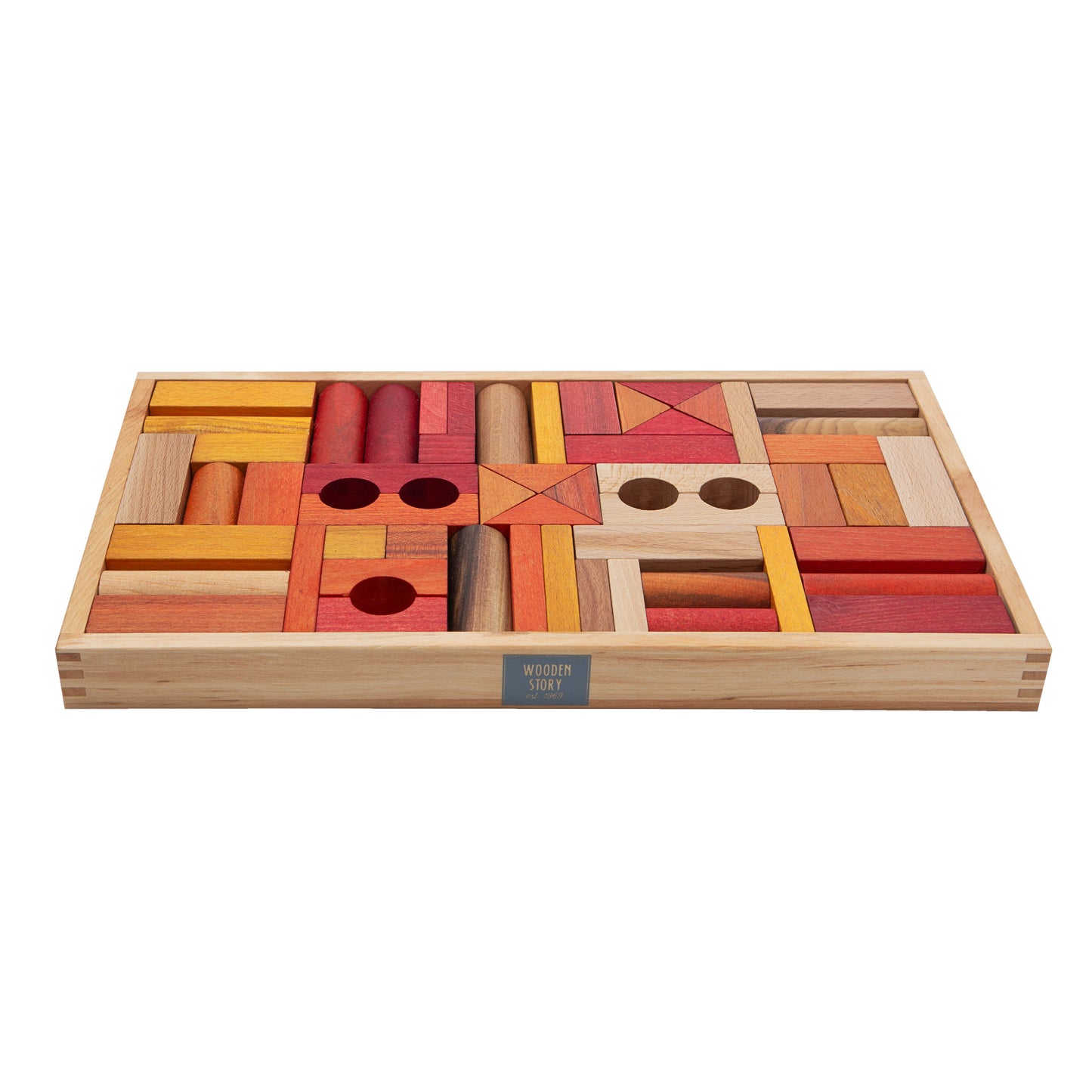 WARM BLOCKS IN TRAY - 54 PCS