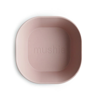 Square Dinnerware Bowl, Set of 2 (Blush)