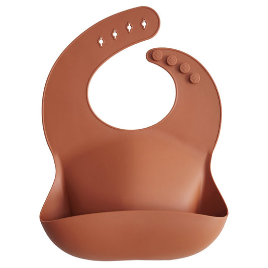 Silicone Bib (Clay)