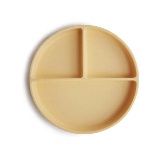 Silicone Suction Plate (Pale Daffodil)