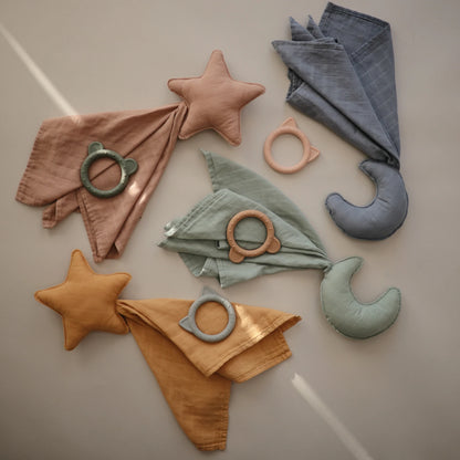 Lovey Blanket Star (Fall Yellow)