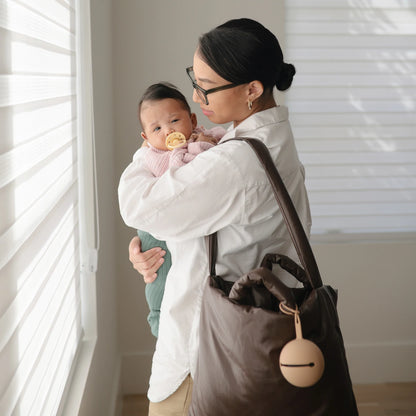 Silicone Pacifier Holder Case (Natural)