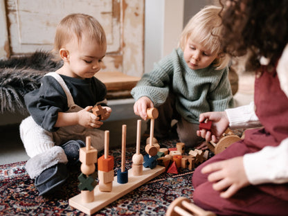 NATURAL STACKING TOY (without the Original Box)