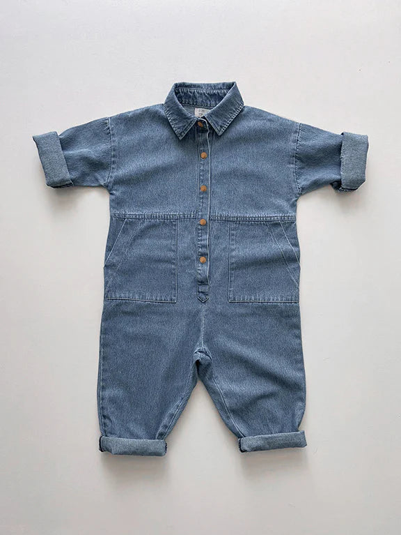 The Denim Boiler Suit