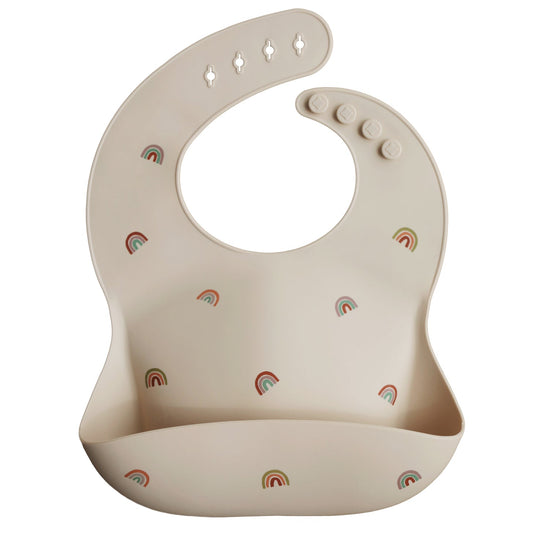 Silicone Bib (Rainbow)