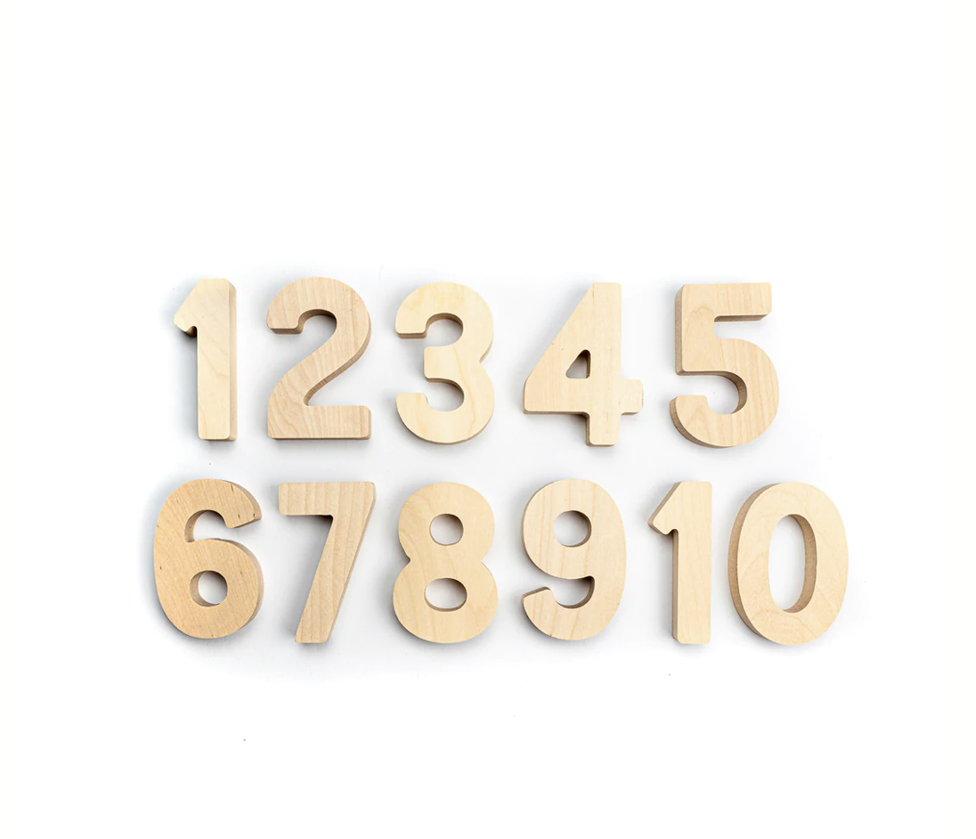 Flockmen Wooden Numbers (1-10)