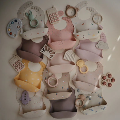 Silicone Bib (Rainbow)