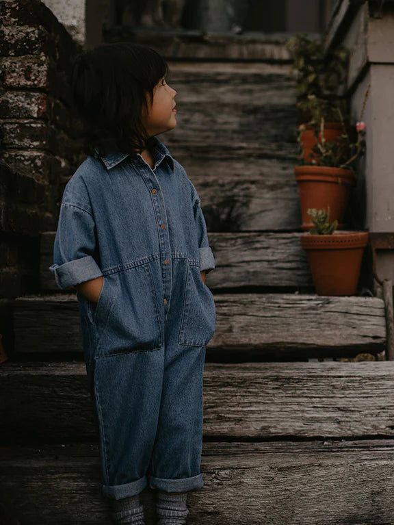 The Denim Boiler Suit