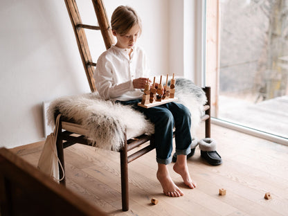 NATURAL STACKING TOY (without the Original Box)