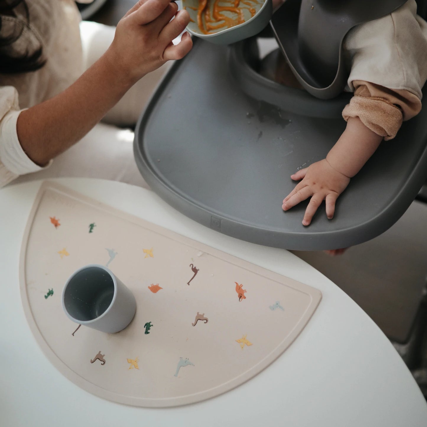Silicone Place Mat (Dinosaurs)