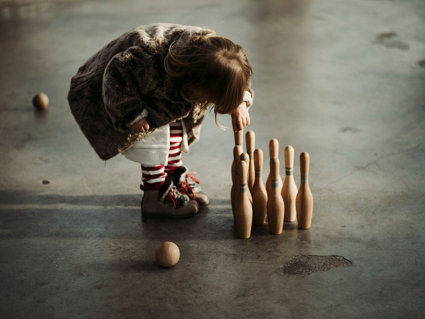 NATURAL BOWLING SET 10 PCS