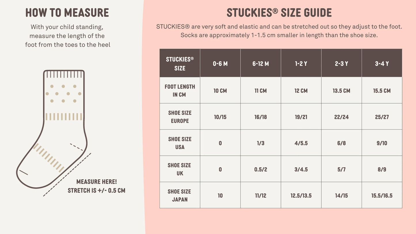 Stuckies - 防滑襪 - Wood